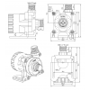 24V饮水机水泵 DC50G 冷却循环泵 扬程8米