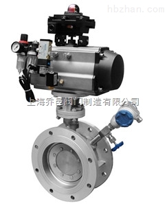 BD643H气动夹套保温蝶阀