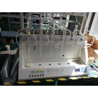 广州经济型一体化蒸馏仪JTZL-6Y内置风冷式循环水装置