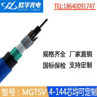 MGTSV-8B1 蓝色阻燃光纤沈阳厂家 矿用MGTSV光缆