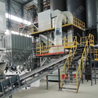 电厂废钢渣再生磨粉机 桂林鸿程HCQ改进型雷蒙磨