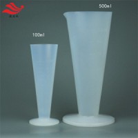 强酸强碱腐蚀溶液应用PFA量杯塑料量杯刻度清晰100ml